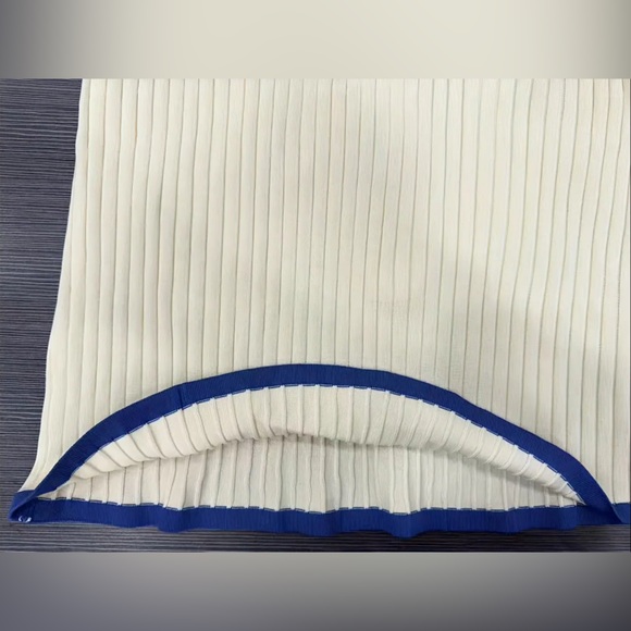 Rayon-Blend Ribbed Color-Block Dress - Picture 4 of 8